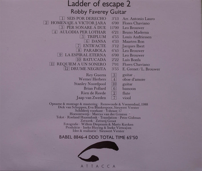 Ladder of Escape 2 – Robby Faverey – Guitar