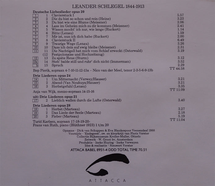 Bundle deal: Leander Schlegel & Ignace Lilien
