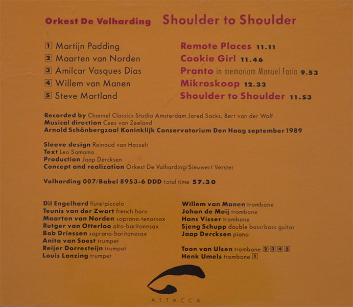 De Volharding – Shoulder to shoulder – Martland, Padding, Van Norden, Van Manen
