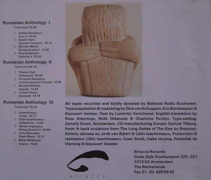 Rumanian Anthology – Niculescu, Vieru, Marbe, Bentoiu, Olah…