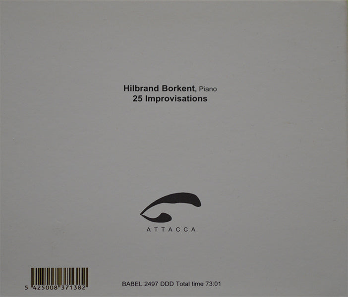 Hilbrand Borkent – 25 improvisations
