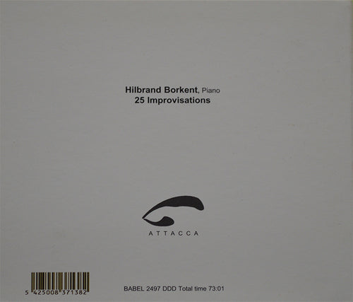 Hilbrand Borkent – 25 improvisations