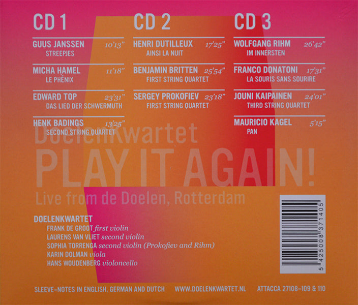 DoelenKwartet – Play it Again