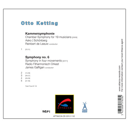 Otto Ketting Kammersymphonie & Sympony No. 6