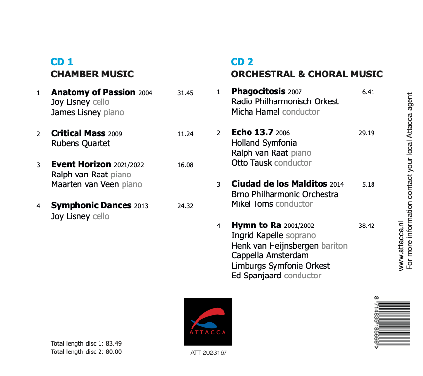 Jan Vriend - Orchestral & Choral Music
