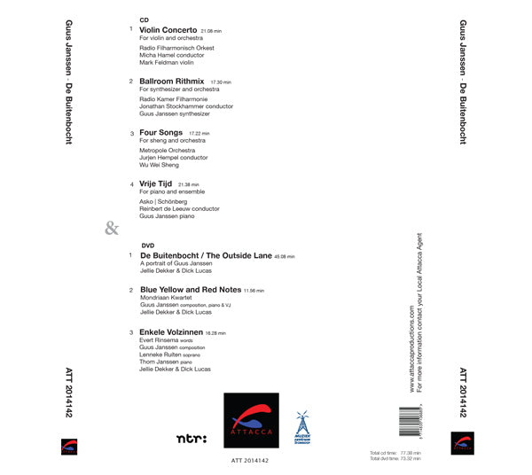 Guus Janssen - De Buitenbocht CD & DVD