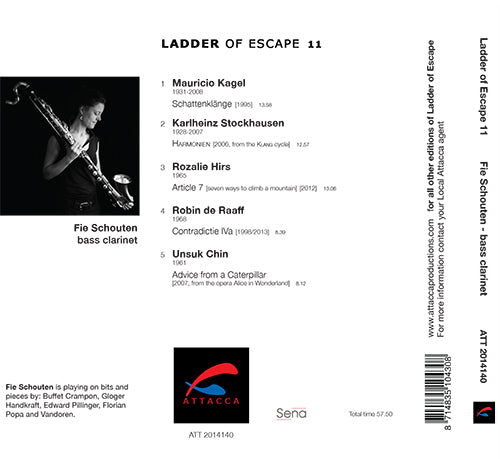 Ladder of Escape 11 – Fie Schouten – bass clarinet
