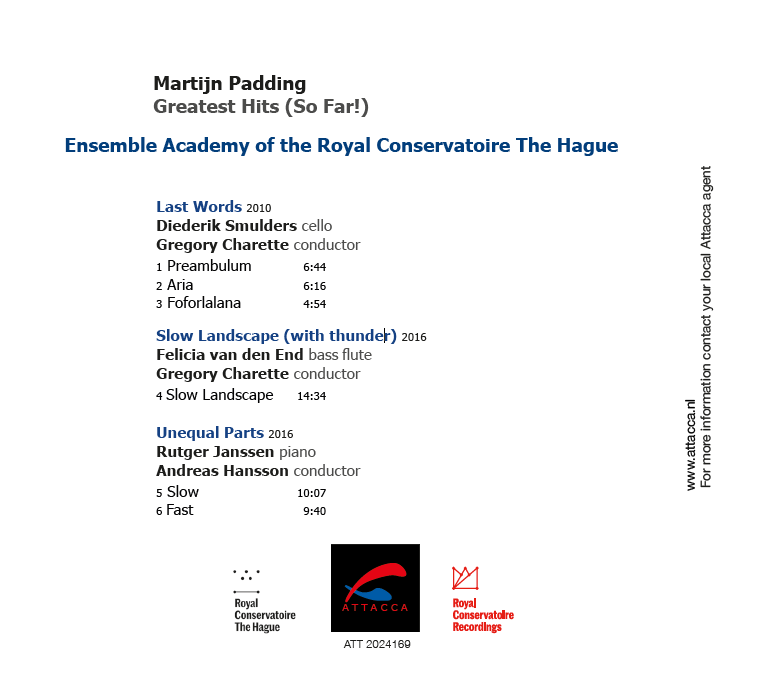 Martijn Padding – Greatest Hits (So Far!)