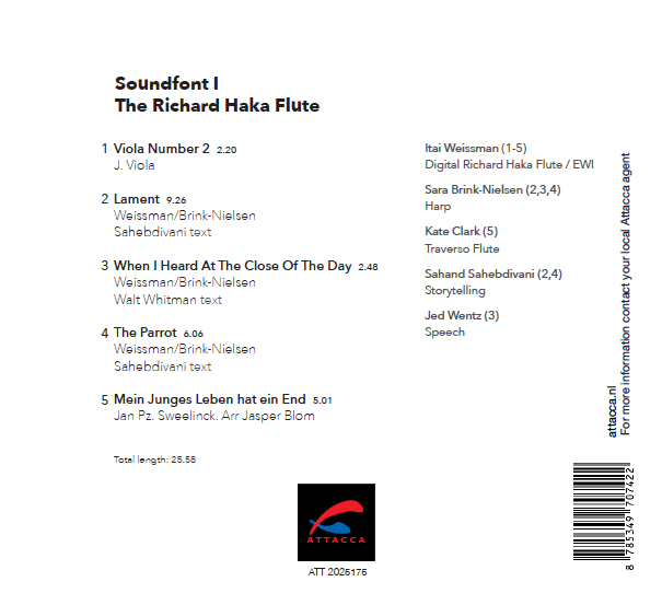 Itai Weissman Soundfont I The Richard Haka Flute