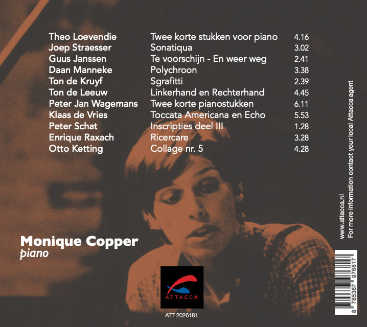 Monique Copper – piano