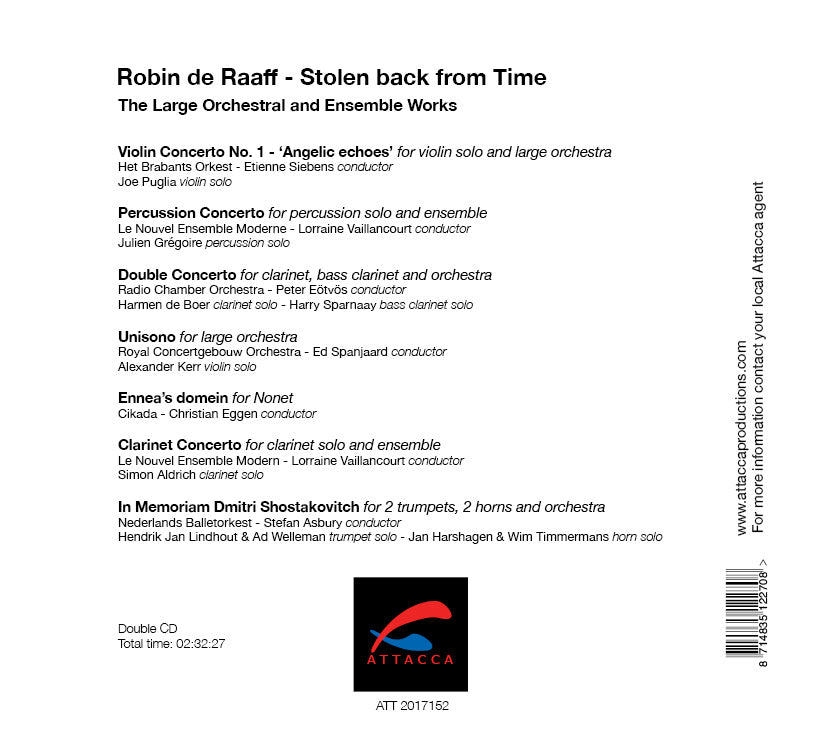 Robin de Raaff – Stolen back from Time